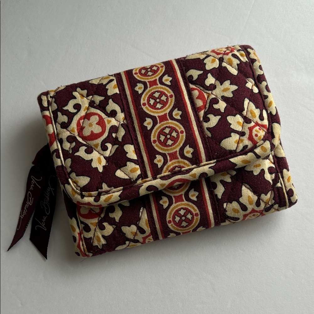 Vera Bradley Medallion Tri-fold Wallet